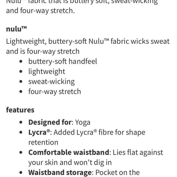 …Lululemon Align Crop 19" Midnight Navy - Picture 6 of 12